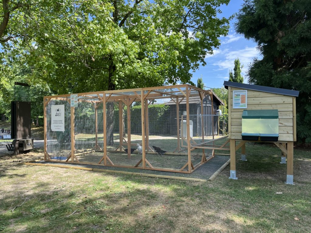 Enclos pour animaux en plein air